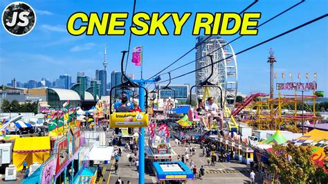 Sky Ride at the CNE 2023 in Toronto (Ride POV) .